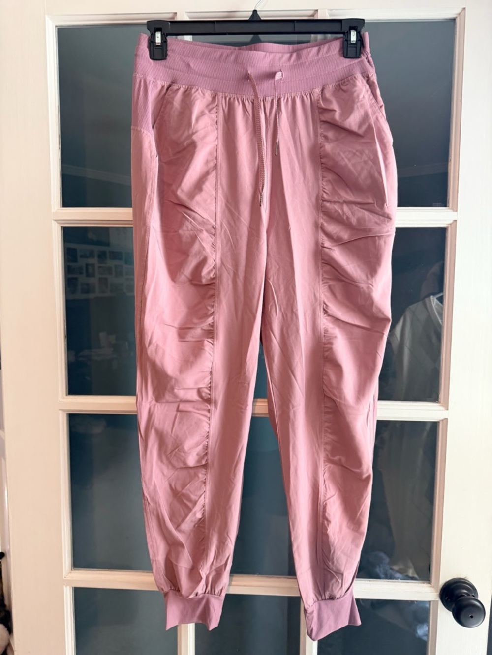 Mauve Pink Drawstring Joggers